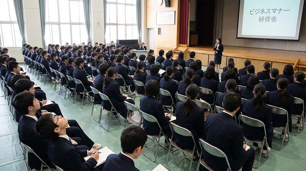 ビジネスマナー検定試験 3級講座の様子イメージ