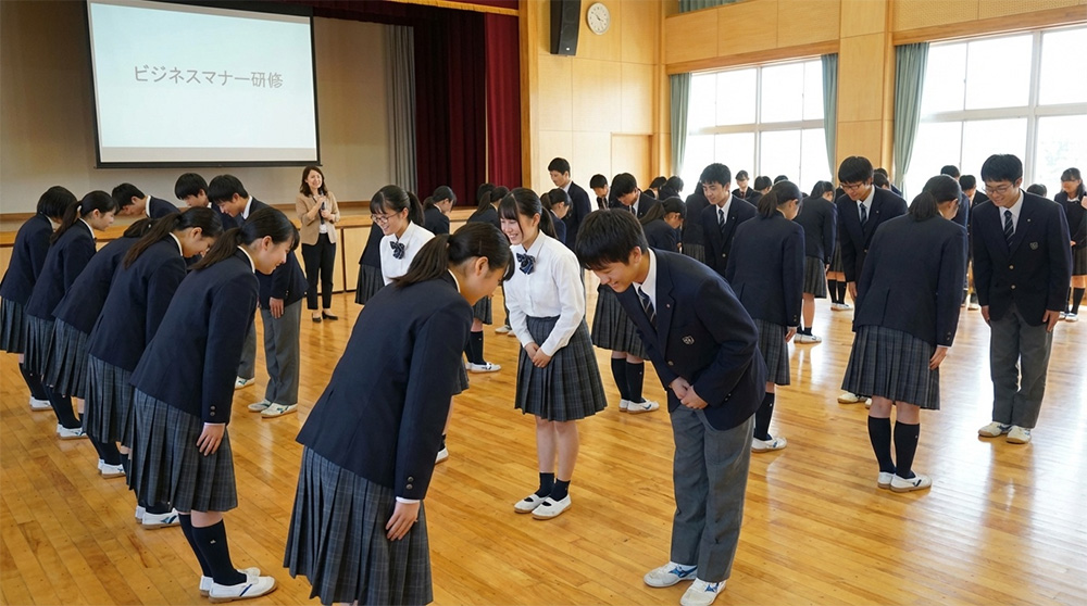 ビジネスマナー検定試験 3級講座の様子